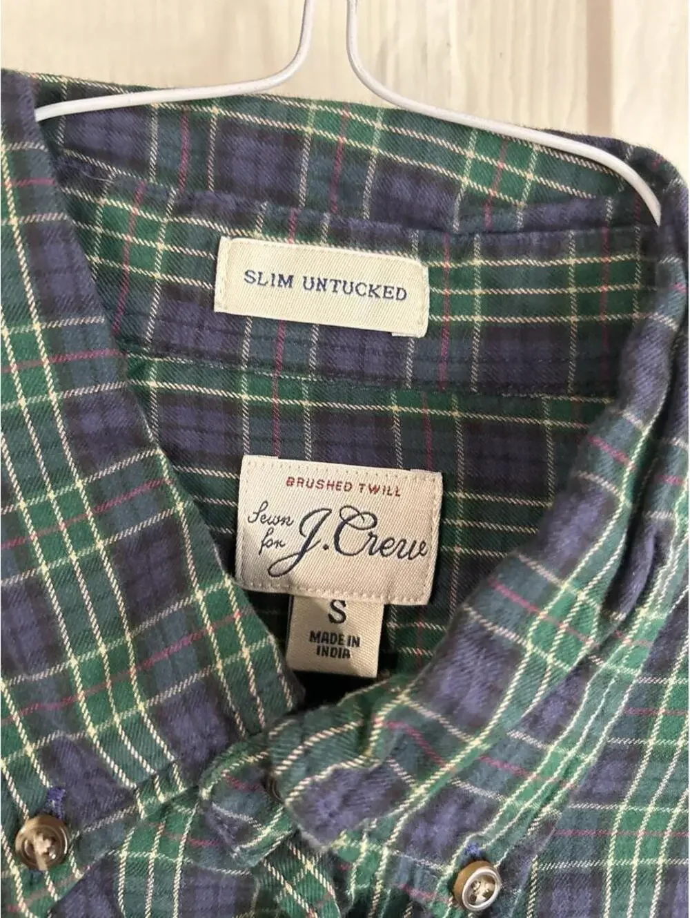 J. Crew men’s size